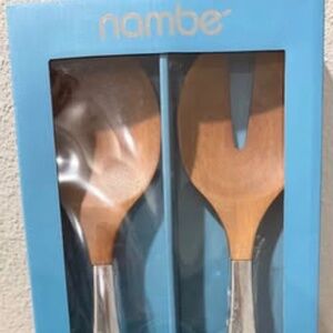 Nambe: Circco Salad Servers